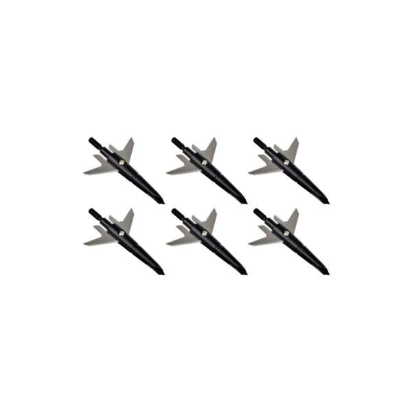 PUNTE DA CACCIA A DUE LAME - SET 6 PEZZI (JX-238) - immagine 4