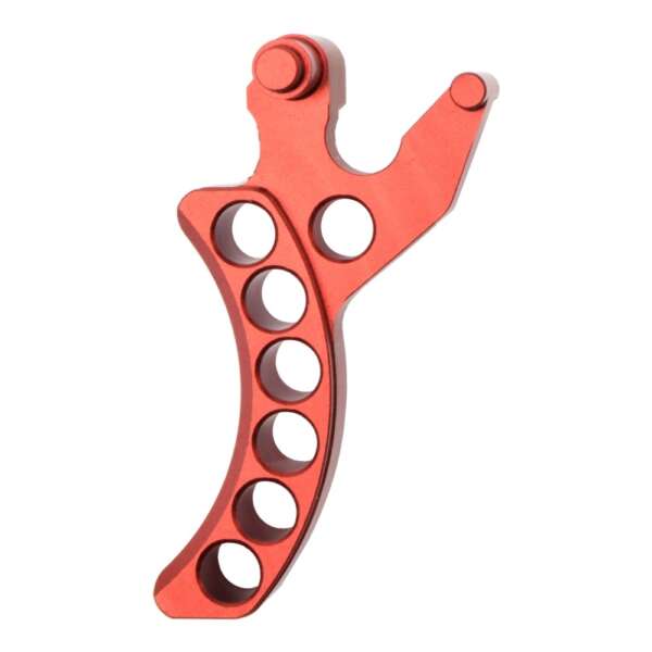 RETROARMS GRILLETTO CNC AK TIPO C ROSSO (RA-6794) - immagine 2