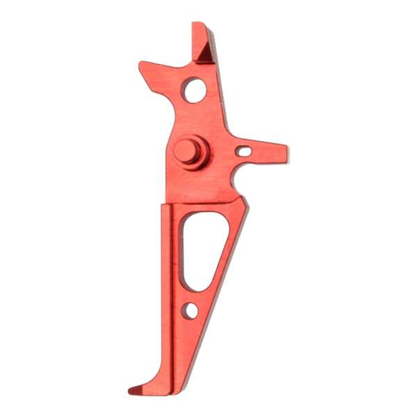 RETROARMS GRILLETTO CNC AR15 TIPO B ROSSO (RA-6768) - immagine 2