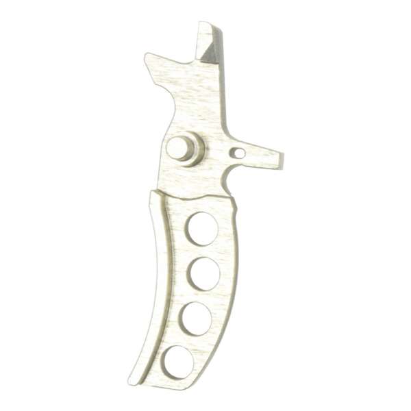 RETROARMS GRILLETTO CNC AR15 TIPO D ARGENTO (RA-6776) - immagine 2
