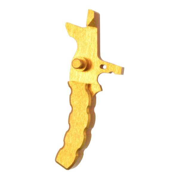 RETROARMS GRILLETTO CNC AR15 TIPO F ORO (RA-6934) - immagine 2