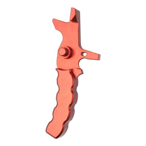 RETROARMS GRILLETTO CNC AR15 TIPO F ROSSO (RA-6927) - immagine 2