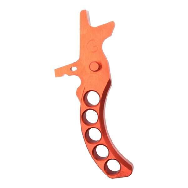 RETROARMS GRILLETTO CNC AR15 TIPO G ARANCIONE (RA-6942) - immagine 2