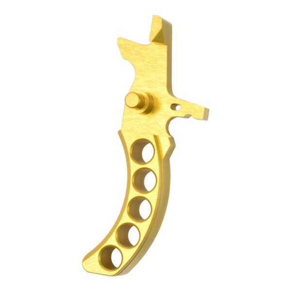 RETROARMS GRILLETTO CNC AR15 TIPO G ORO (RA-6945) - immagine 2