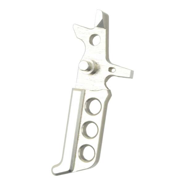 RETROARMS GRILLETTO CNC AR15 TIPO H ARGENTO (RA-6948) - immagine 2