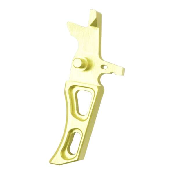 RETROARMS GRILLETTO CNC AR15 TIPO I GIALLO (RA-6963) - immagine 2