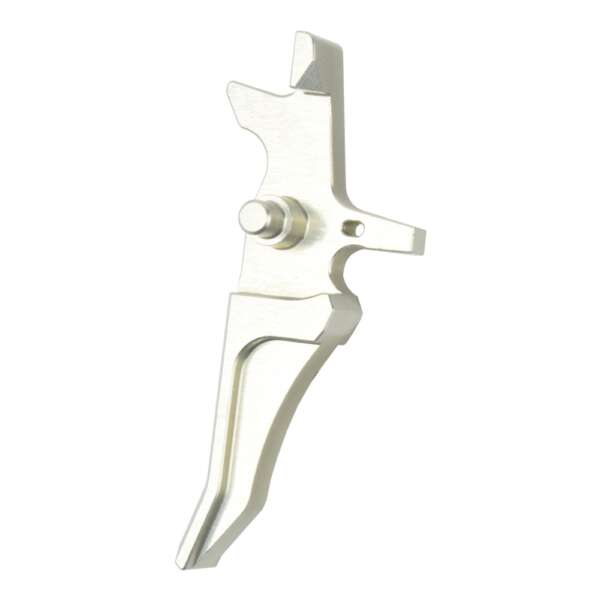 RETROARMS GRILLETTO CNC AR15 TIPO J ARGENTO (RA-6968) - immagine 2