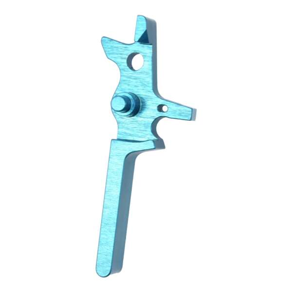 RETROARMS GRILLETTO CNC AR15 TIPO K BLU (RA-7456) - immagine 2