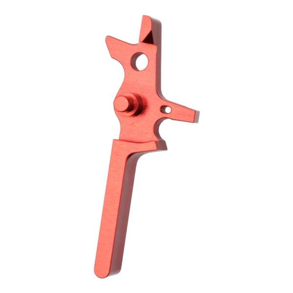 RETROARMS GRILLETTO CNC AR15 TIPO K ROSSO (RA-7455) - immagine 2