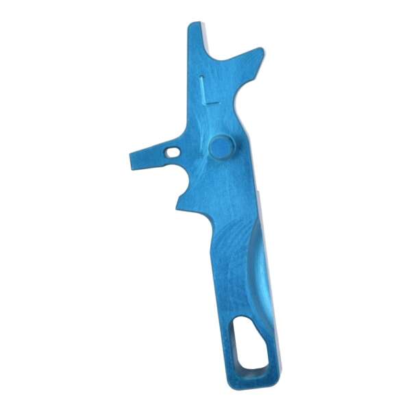 RETROARMS GRILLETTO CNC AR15 TIPO L BLU (RA-7462) - immagine 2