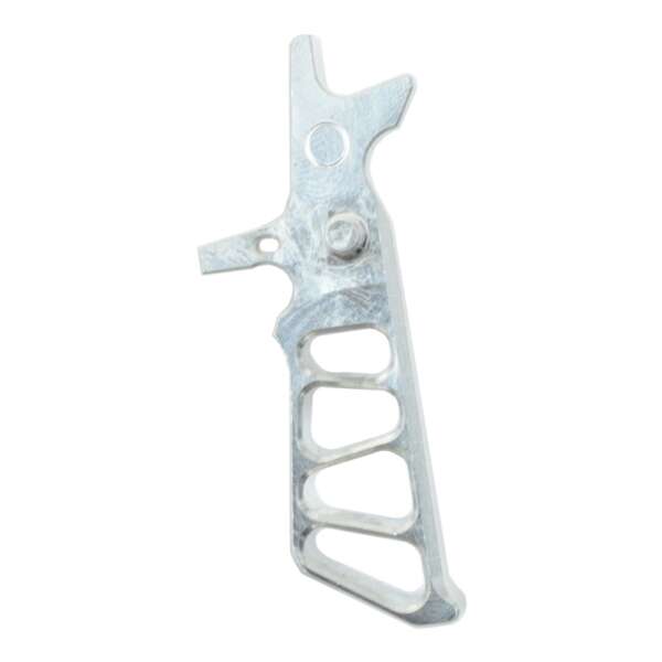 RETROARMS GRILLETTO CNC AR15 TIPO O ARGENTO (RA-7485) - immagine 2