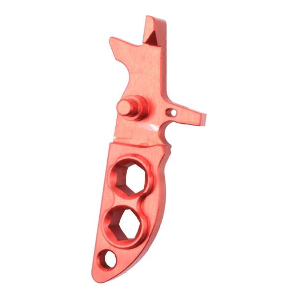 RETROARMS GRILLETTO CNC AR15 TIPO P ROSSO (RA-7490) - immagine 2