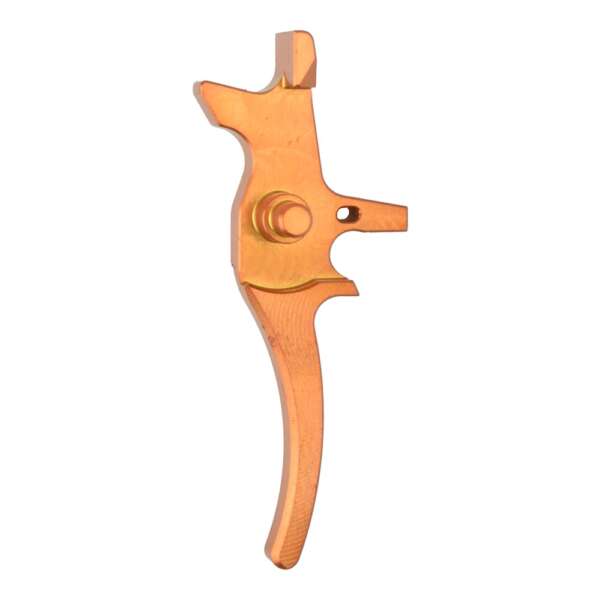 RETROARMS GRILLETTO CNC AR15 TIPO Q ARANCIONE (RA-7499) - immagine 2