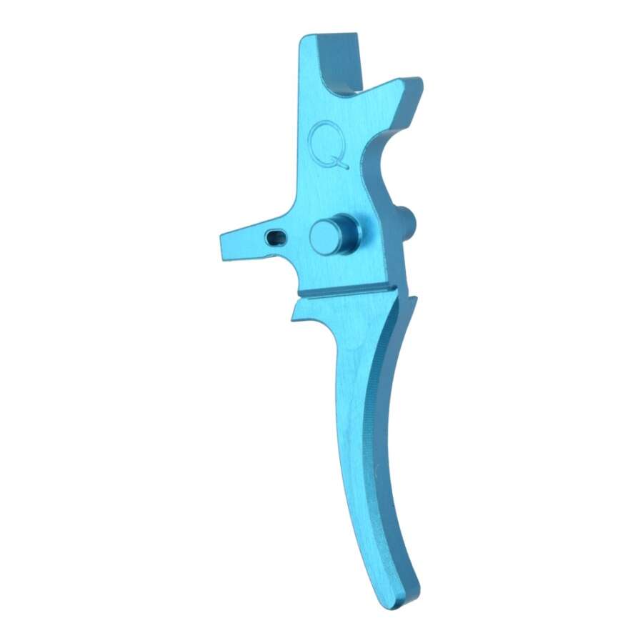 RETROARMS GRILLETTO CNC AR15 TIPO Q BLU (RA-7498)