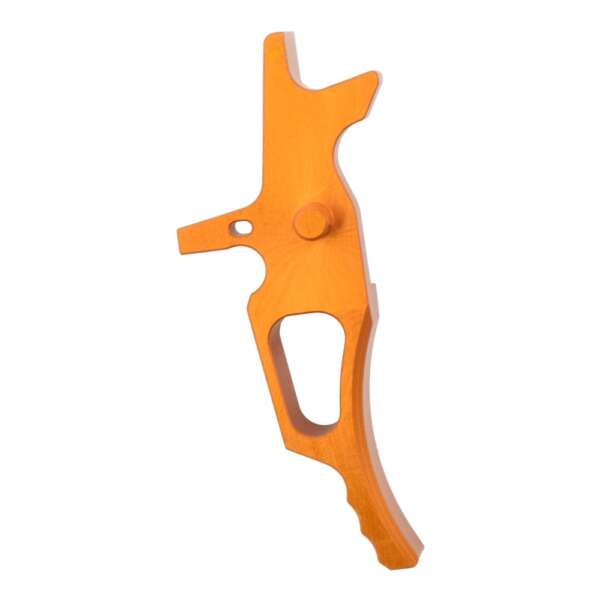 RETROARMS GRILLETTO CNC AR15 TIPO T ARANCIONE (RA-7481) - immagine 2