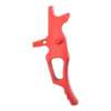 RETROARMS GRILLETTO CNC AR15 TIPO T ROSSO (RA-7478) - immagine 2