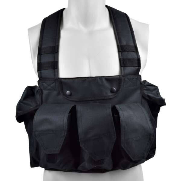 ROYAL CORPETTO MULTICAM CON 6 TASCHE (H7301) - NERO