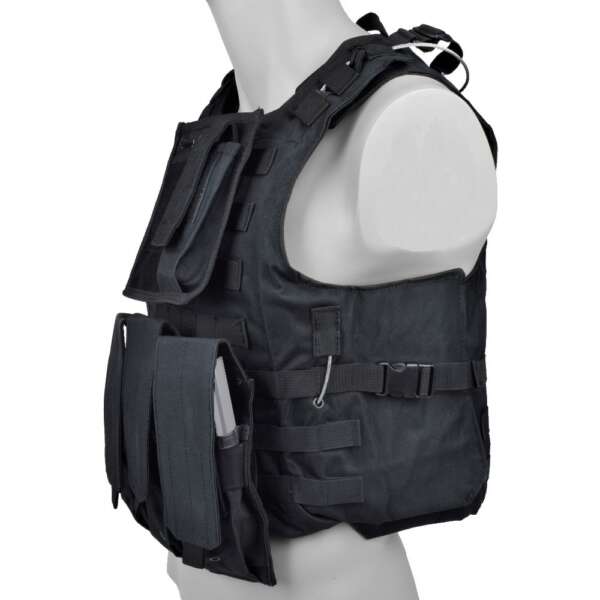 ROYAL TACTICAL VEST NERO (VT-1104B) - immagine 2