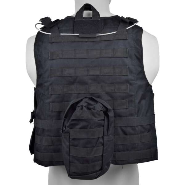 ROYAL TACTICAL VEST NERO (VT-1104B) - immagine 3