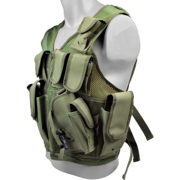 ROYAL TACTICAL VEST OLIVE DRAB (06557 GREEN) - immagine 2