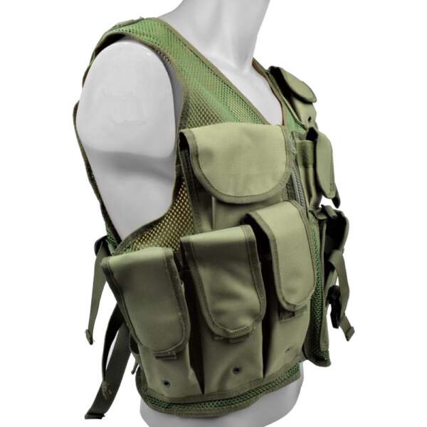 ROYAL TACTICAL VEST OLIVE DRAB (06557 GREEN) - immagine 4