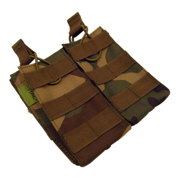ROYAL TASCA PORTA CARICATORI 5.56 DOPPIA WOODLAND (RP-1098-WOOD)
