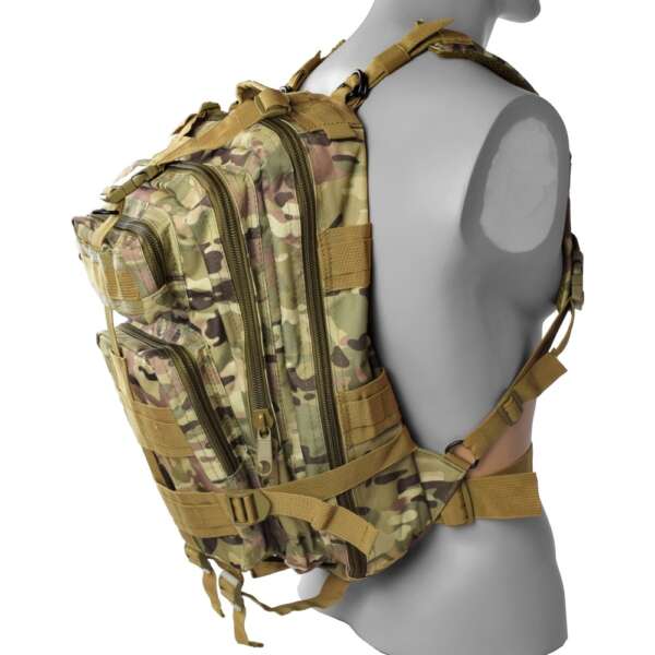 ROYAL ZAINO TATTICO 25 LITRI MULTICAM (BK-504M) - immagine 3
