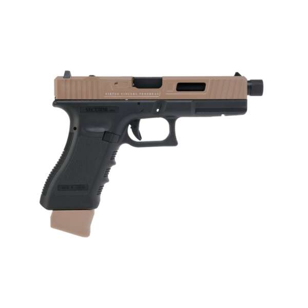 PISTOLA A CO2 GLADIUS MAGNA III 17 SERIES BLOWBACK TWO TONE SECUTOR - immagine 5