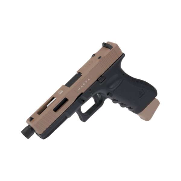 PISTOLA A CO2 GLADIUS MAGNA III 17 SERIES BLOWBACK TWO TONE SECUTOR - immagine 4