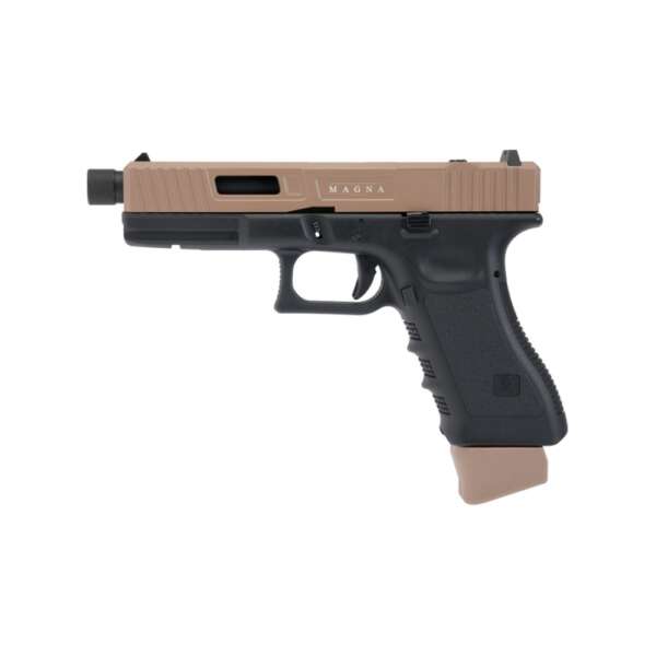 PISTOLA A CO2 GLADIUS MAGNA III 17 SERIES BLOWBACK TWO TONE SECUTOR