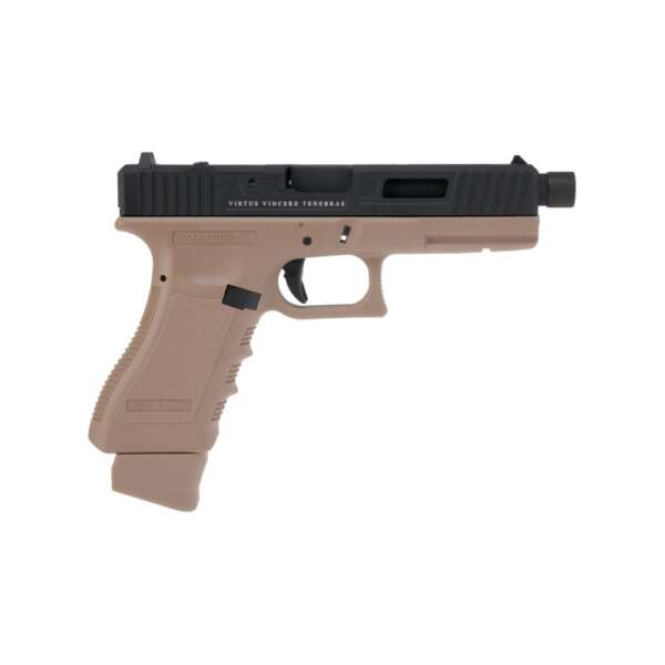 PISTOLA A CO2 GLADIUS MAGNA VI 17 SERIES BLOWBACK TWO TONE SECUTOR - immagine 6