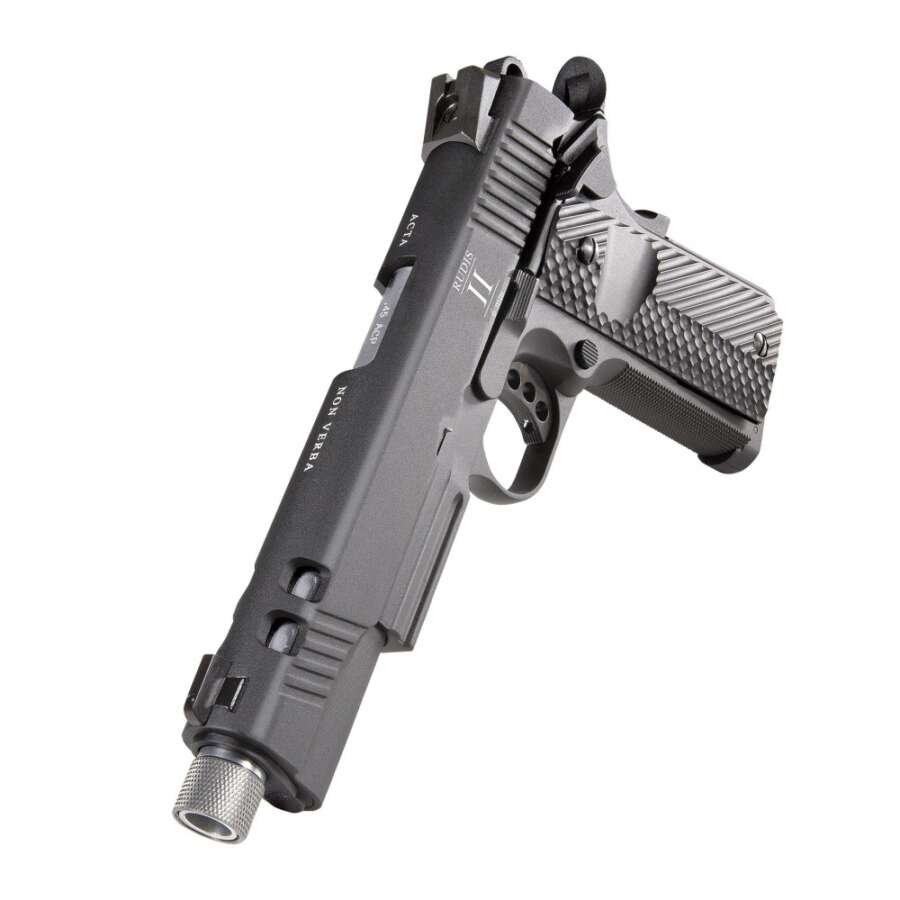 PISTOLA A CO2 RUDIS II 1911 ACTA NON VERBA STONE SECUTOR