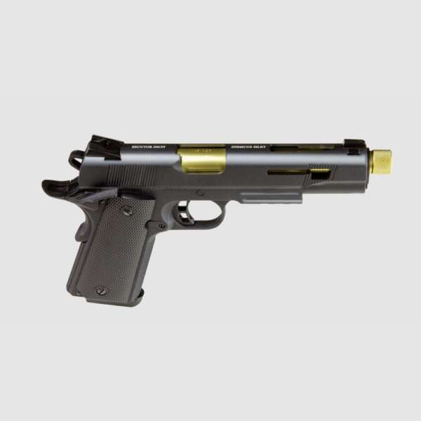 RUDIS III 1911 BLACK & GOLD CO2 SECUTOR SCARRELLANTE - immagine 10