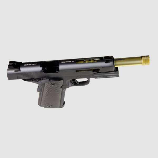 RUDIS III 1911 BLACK & GOLD CO2 SECUTOR SCARRELLANTE - immagine 6