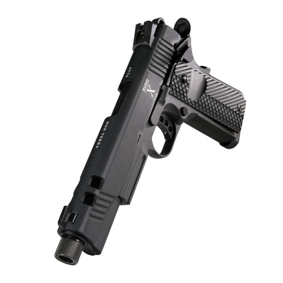 PISTOLA A CO2 RUDIS X 1911 ACTA NON VERBA BLACK SECUTOR