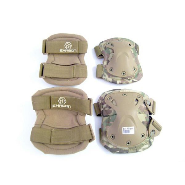 EXAGON SET GINOCCHIERE E GOMITIERE (EX-PA3) - MULTICAM