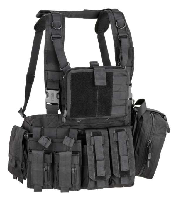 DEFCON 5 RECON CHEST RIG MULTIRUOLO D5-RC906 - NERO