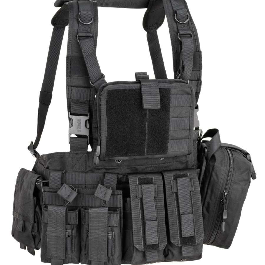 DEFCON 5 RECON CHEST RIG MULTIRUOLO D5-RC906 - NERO