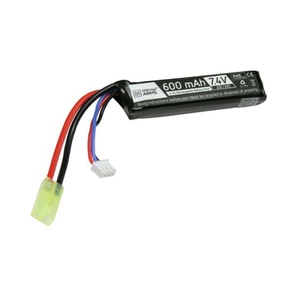 SPECNA ARMS BATTERIA LI-PO 7.4V x 600MAH 20/40C STICK (SPE-06-029217)
