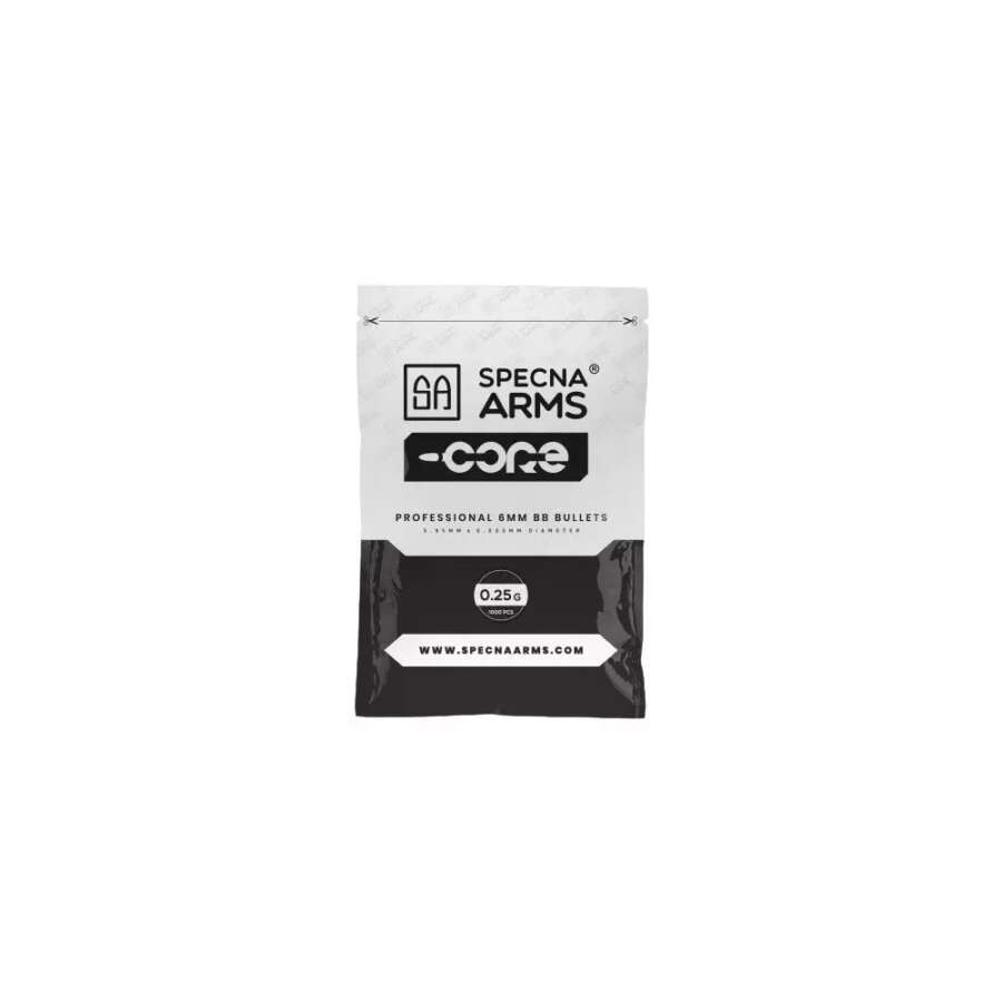 SPECNA ARMS PALLINI CORE 0,25G BIANCHI 1000 PEZZI (SPE-16-021004)