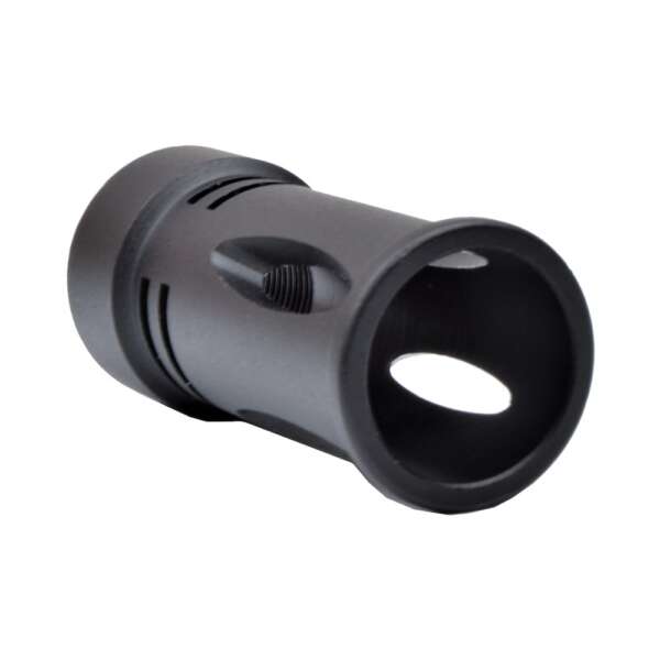 SPEGNIFIAMMA IN METALLO FILETTO 14mm ANTIORARIO NERO (SP15) - immagine 2