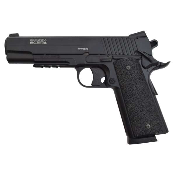 SWISS ARMS PISTOLA CO2 1911 CALIBRO 4,5mm (288013) - immagine 2