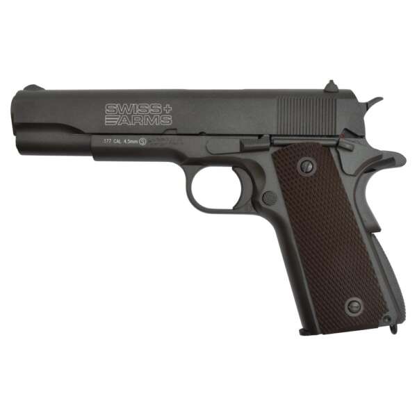 SWISS ARMS PISTOLA CO2 P1911 CALIBRO 4,5mm (288710) - immagine 2