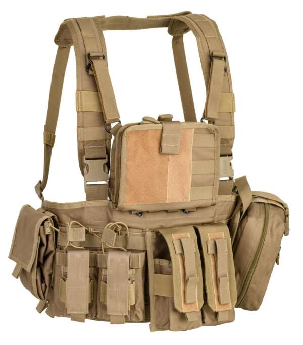 DEFCON 5 RECON CHEST RIG MULTIRUOLO D5-RC906 - TAN