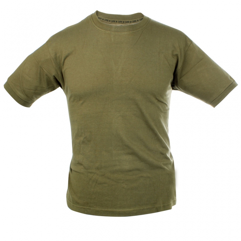 T-SHIRT COTONE OLIVA SBB
