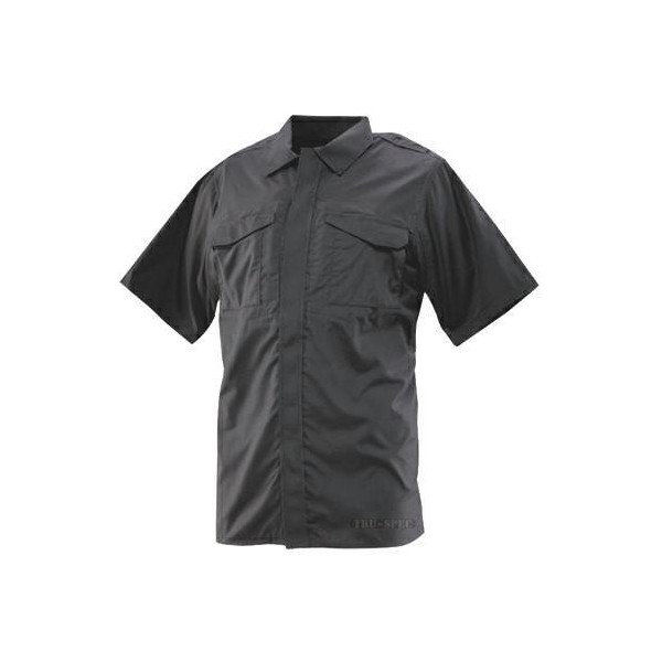 TRU-SPEC UNIFORM SHIRT MANICA CORTA 24-7 BLACK XL (AT-1080-006)