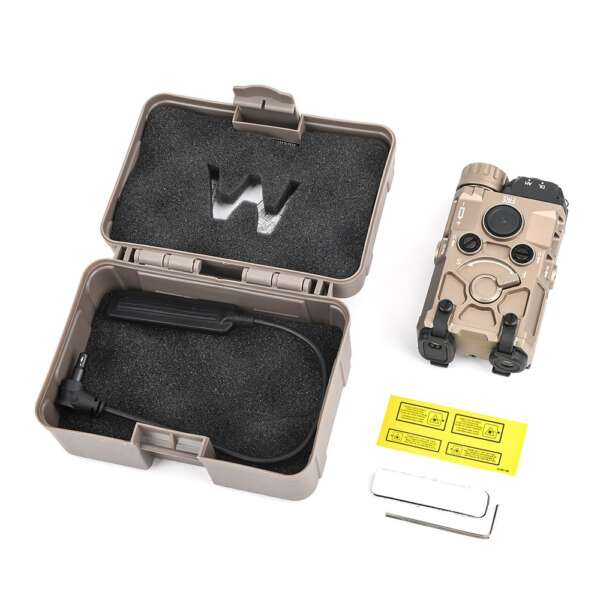 WADSN SISTEMA DI PUNTAMENTO LASER ROSSO/IR CON LUCE LED DARK EARTH (WD6081-T) - immagine 4