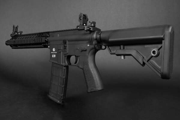 EVOLUTION M4 RECON MK18 MOD 1 10.8" BLACK CARBONTECH - immagine 4