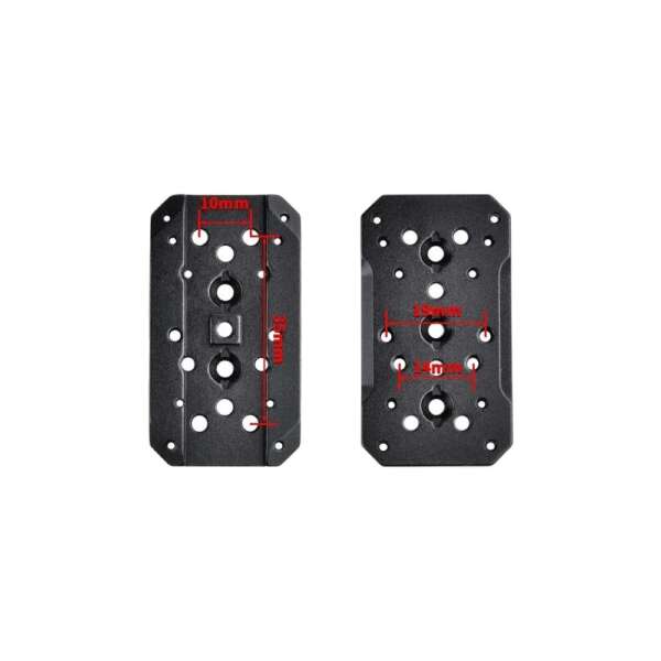 WADSN ATTACCO LATERALE 45 GRADI PER RED DOT NERO (WS2019-B) - immagine 6