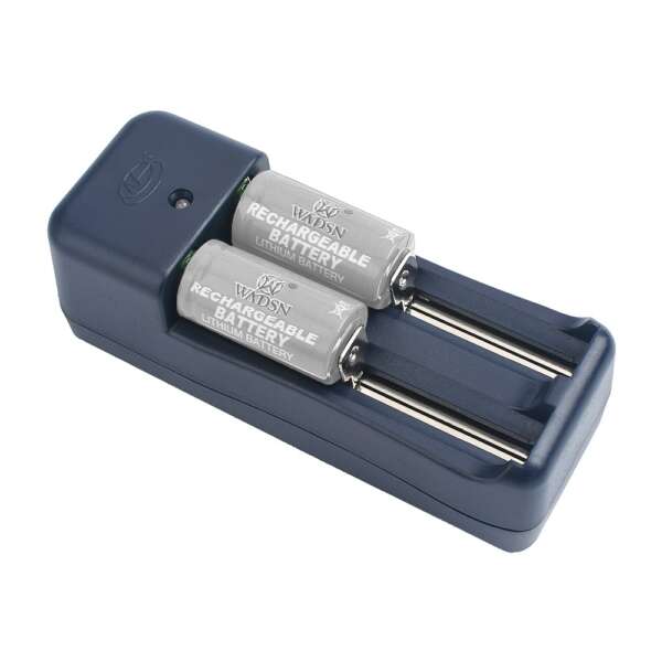 WADSN CARICA BATTERIE PER BATTERIE 16340 (WDX006) - immagine 3